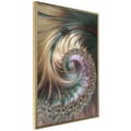 Miniatyrbild 1 av 9: Inramad Poster / Tavla - Iridescent Spiral