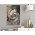 Miniatyrbild 7 av 9: Inramad Poster / Tavla - Iridescent Spiral