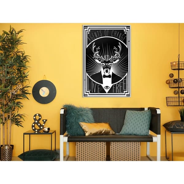 Inramad Poster / Tavla - Secret Agent