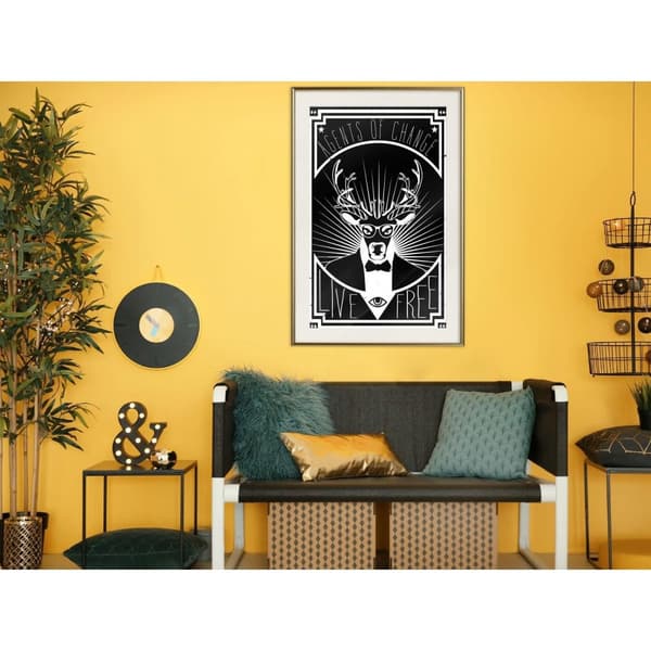 Inramad Poster / Tavla - Secret Agent