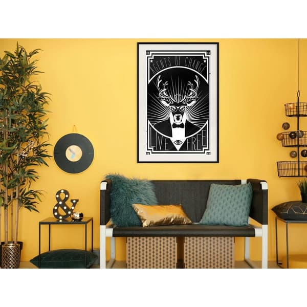 Inramad Poster / Tavla - Secret Agent