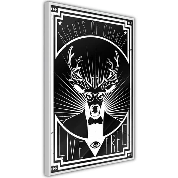 Inramad Poster / Tavla - Secret Agent