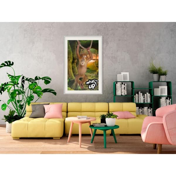 Inramad Poster / Tavla - Life in the Jungle