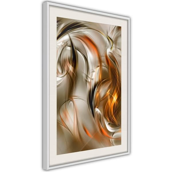 Inramad Poster / Tavla - Amber Breeze