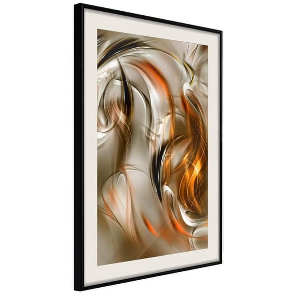Inramad Poster / Tavla - Amber Breeze