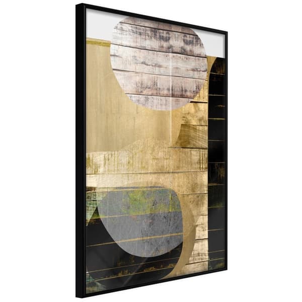 Inramad Poster / Tavla - Sunny Living Room Svart ram 40x60
