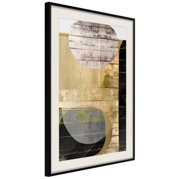 Inramad Poster / Tavla - Sunny Living Room