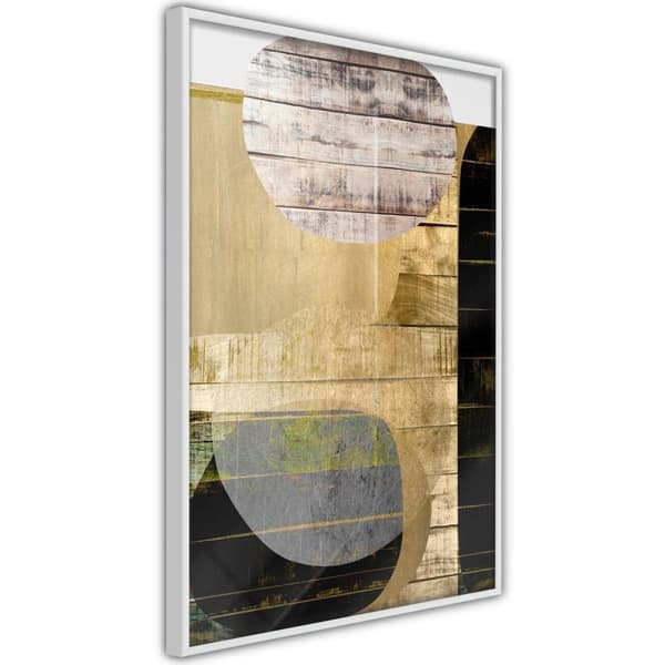 Inramad Poster / Tavla - Sunny Living Room