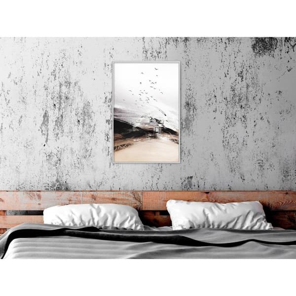 Inramad Poster / Tavla - Flight into the Unknown