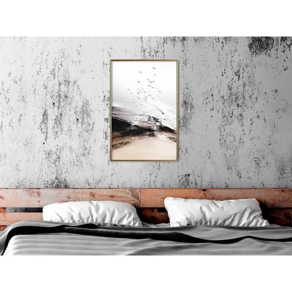 Inramad Poster / Tavla - Flight into the Unknown