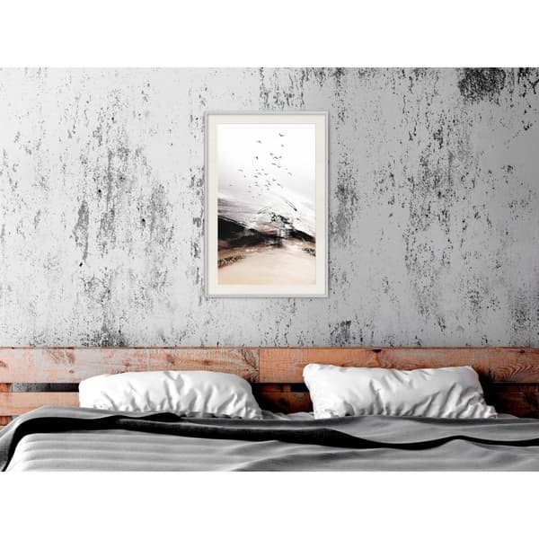 Inramad Poster / Tavla - Flight into the Unknown