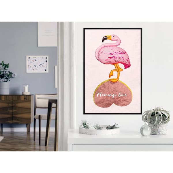 Inramad Poster / Tavla - Everybody Needs Love