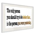 Miniatyrbild 1 av 9: Inramad Poster / Tavla - Outdo Yourself