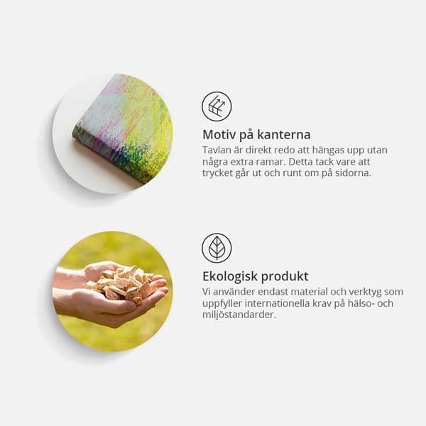 Canvas Tavla - Pebbles in Water (4 delar)