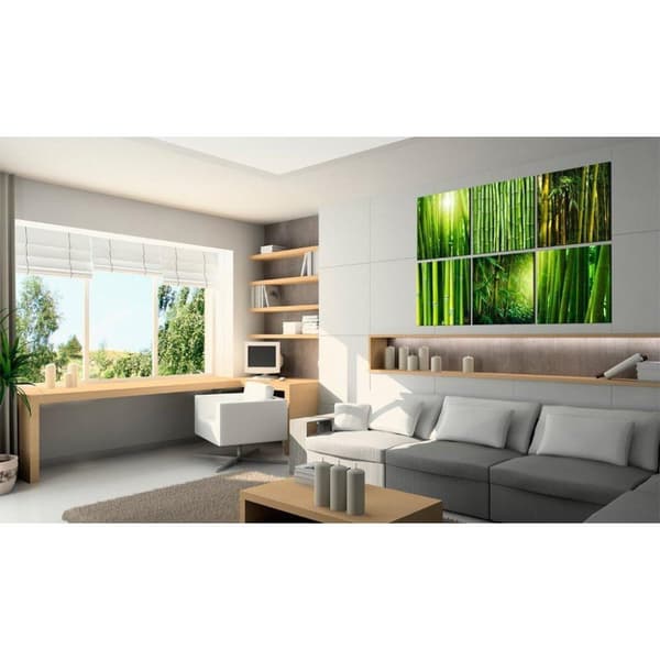 Canvas Tavla - Bamboo has many faces