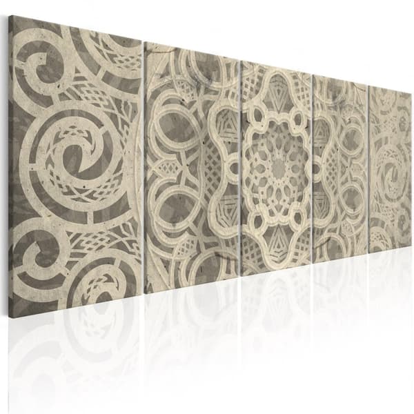 Canvas Tavla - Austere Mandala