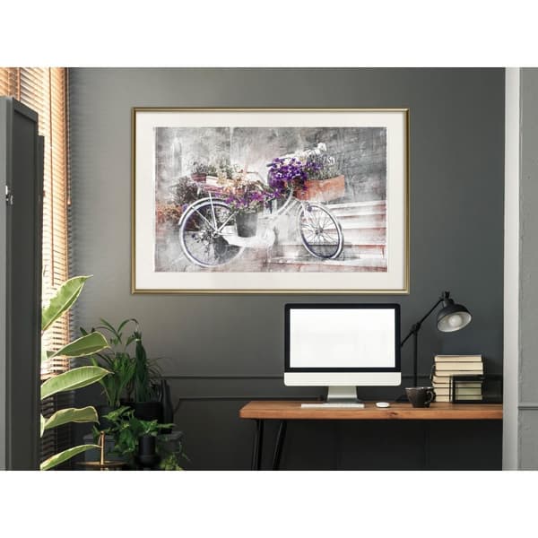 Inramad Poster / Tavla - Flower Delivery