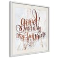 Miniatyrbild 10 av 11: Inramad Poster / Tavla - Good Morning (Square)