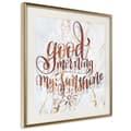 Miniatyrbild 1 av 11: Inramad Poster / Tavla - Good Morning (Square)