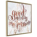 Miniatyrbild 1 av 11: Inramad Poster / Tavla - Good Morning (Square)