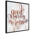 Miniatyrbild 1 av 11: Inramad Poster / Tavla - Good Morning (Square)