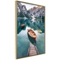 Miniatyrbild 1 av 11: Inramad Poster / Tavla - Lake in a Mountain Valley