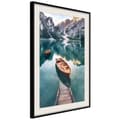 Miniatyrbild 4 av 11: Inramad Poster / Tavla - Lake in a Mountain Valley