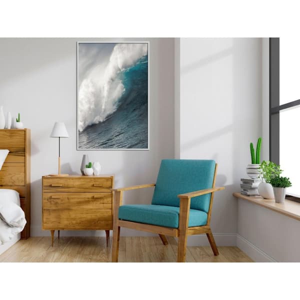 Inramad Poster / Tavla - Power of the Ocean