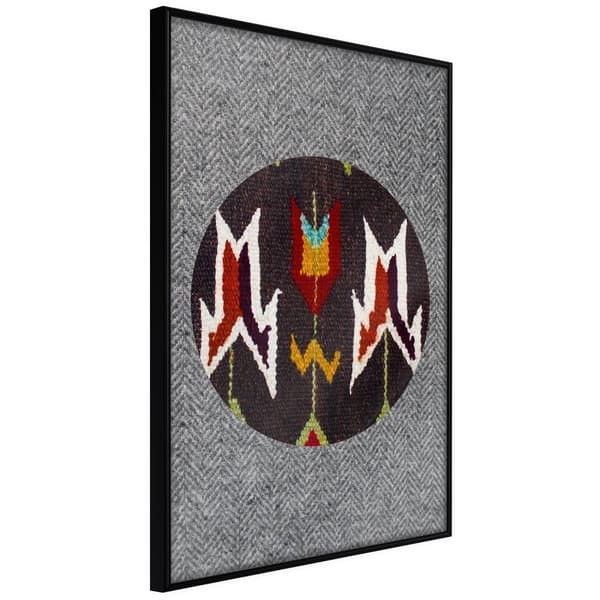Inramad Poster / Tavla - Ethnic Fabric