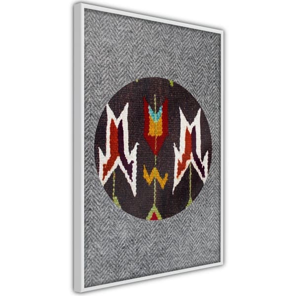 Inramad Poster / Tavla - Ethnic Fabric