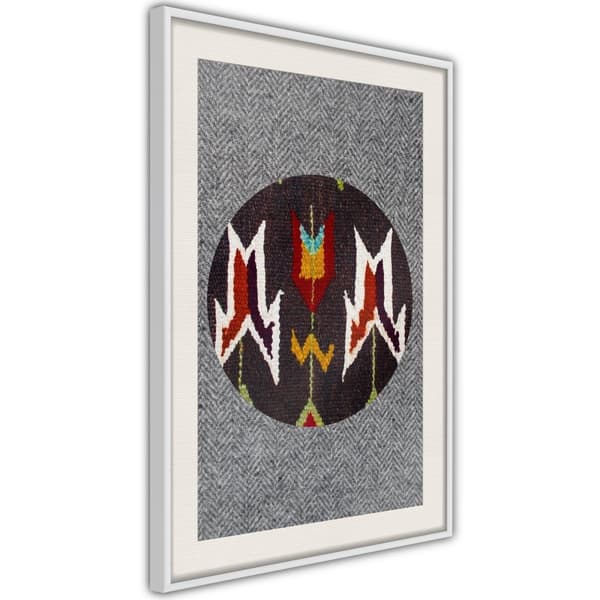 Inramad Poster / Tavla - Ethnic Fabric