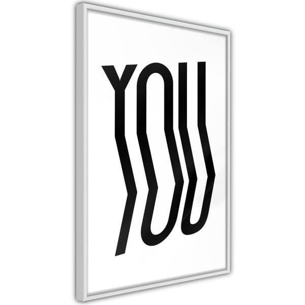 Inramad Poster / Tavla - Only You