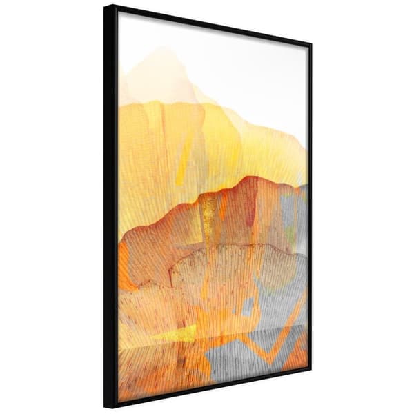 Inramad Poster / Tavla - Martian Landscape