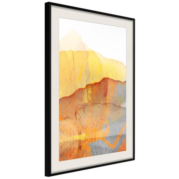 Inramad Poster / Tavla - Martian Landscape