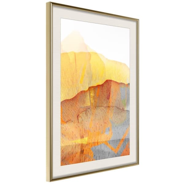 Inramad Poster / Tavla - Martian Landscape
