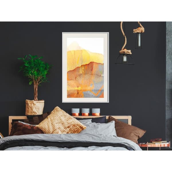 Inramad Poster / Tavla - Martian Landscape
