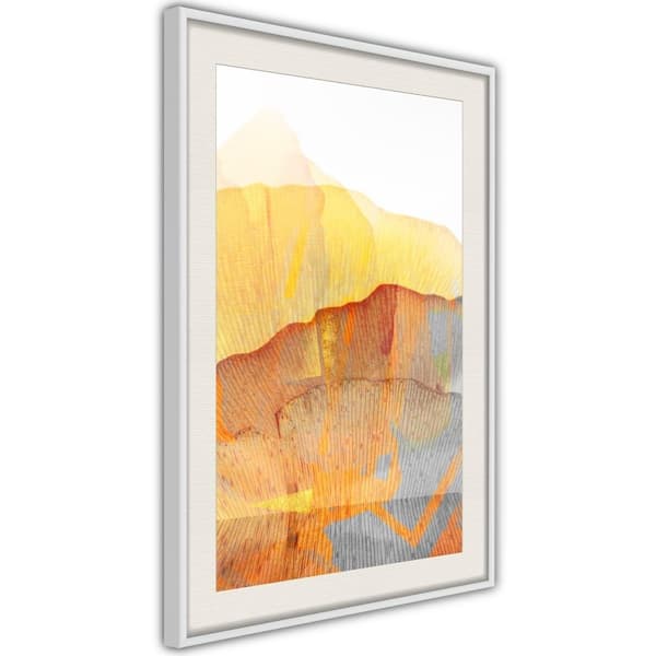 Inramad Poster / Tavla - Martian Landscape