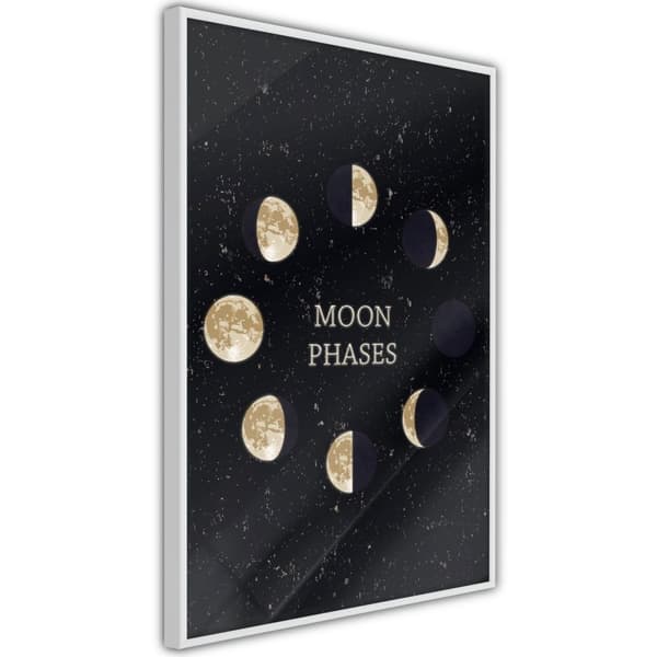 Inramad Poster / Tavla - In the Rhythm of the Moon