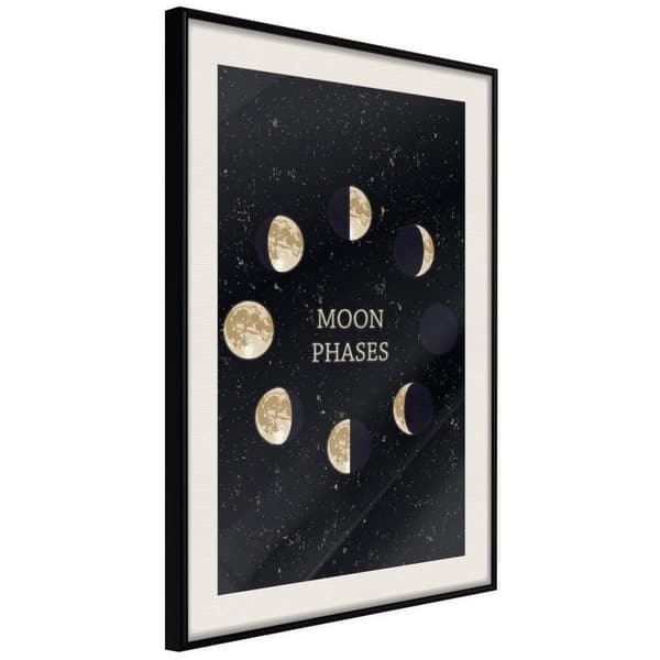 Inramad Poster / Tavla - In the Rhythm of the Moon