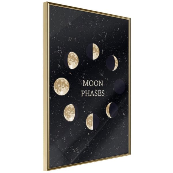 Inramad Poster / Tavla - In the Rhythm of the Moon