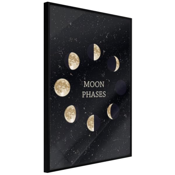 Inramad Poster / Tavla - In the Rhythm of the Moon