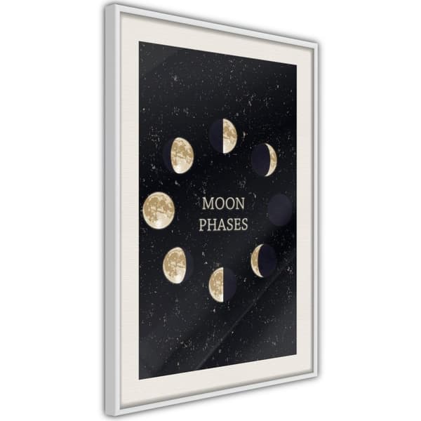 Inramad Poster / Tavla - In the Rhythm of the Moon