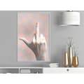 Miniatyrbild 10 av 11: Inramad Poster / Tavla - Middle Finger