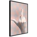 Miniatyrbild 1 av 11: Inramad Poster / Tavla - Middle Finger