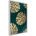 Miniatyrbild 8 av 11: Inramad Poster / Tavla - Gilded Monstera Leaves
