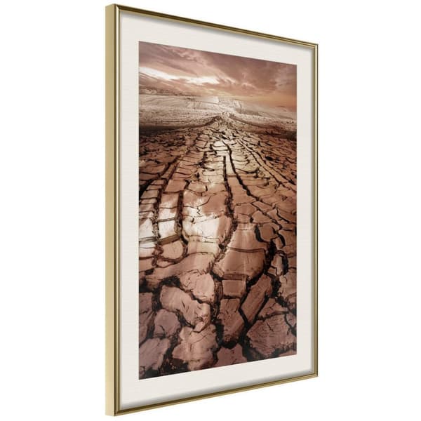 Inramad Poster / Tavla - Prayer for Rain