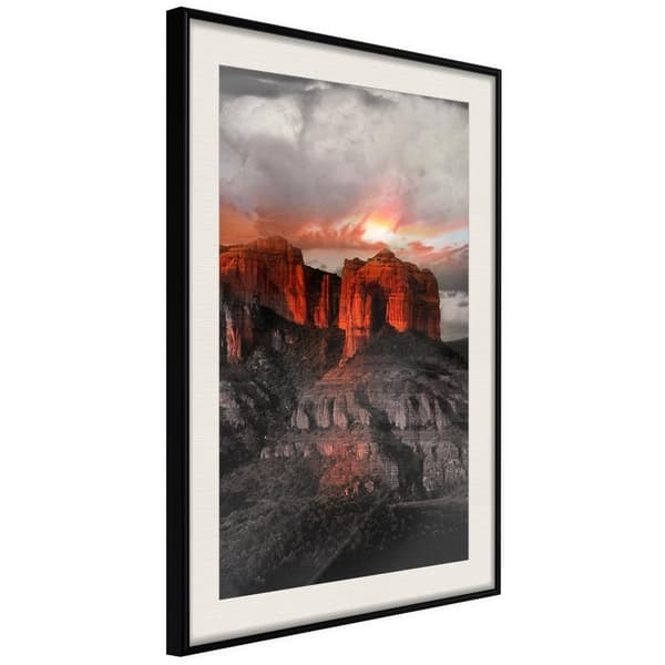 Inramad Poster / Tavla - Power of Nature