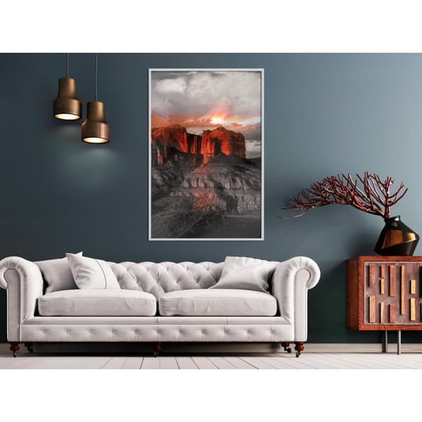 Inramad Poster / Tavla - Power of Nature