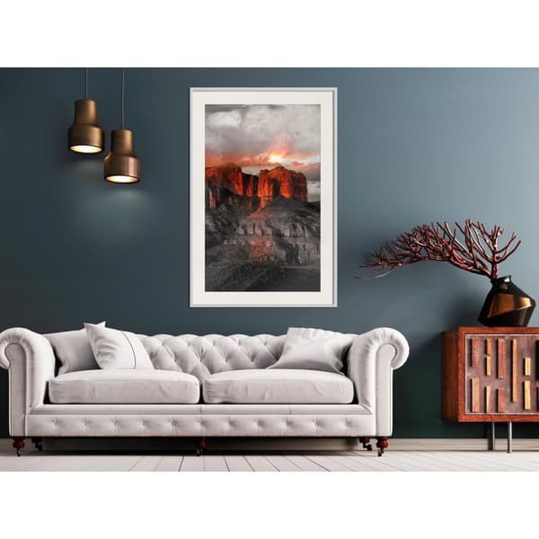 Inramad Poster / Tavla - Power of Nature
