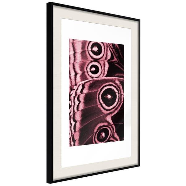 Inramad Poster / Tavla - Butterfly Wings